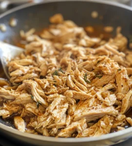 shreded chiken